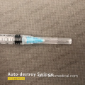 Self-destroying Safety Vaccination Syringe